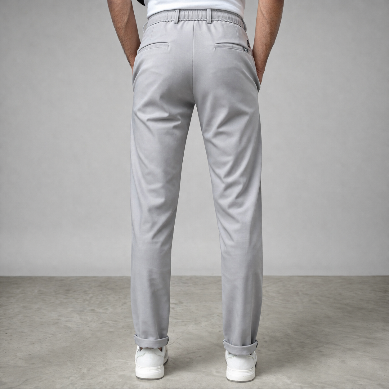 Relaxed Fit joggers with 4-Way Ultra-Stretch Lycra.