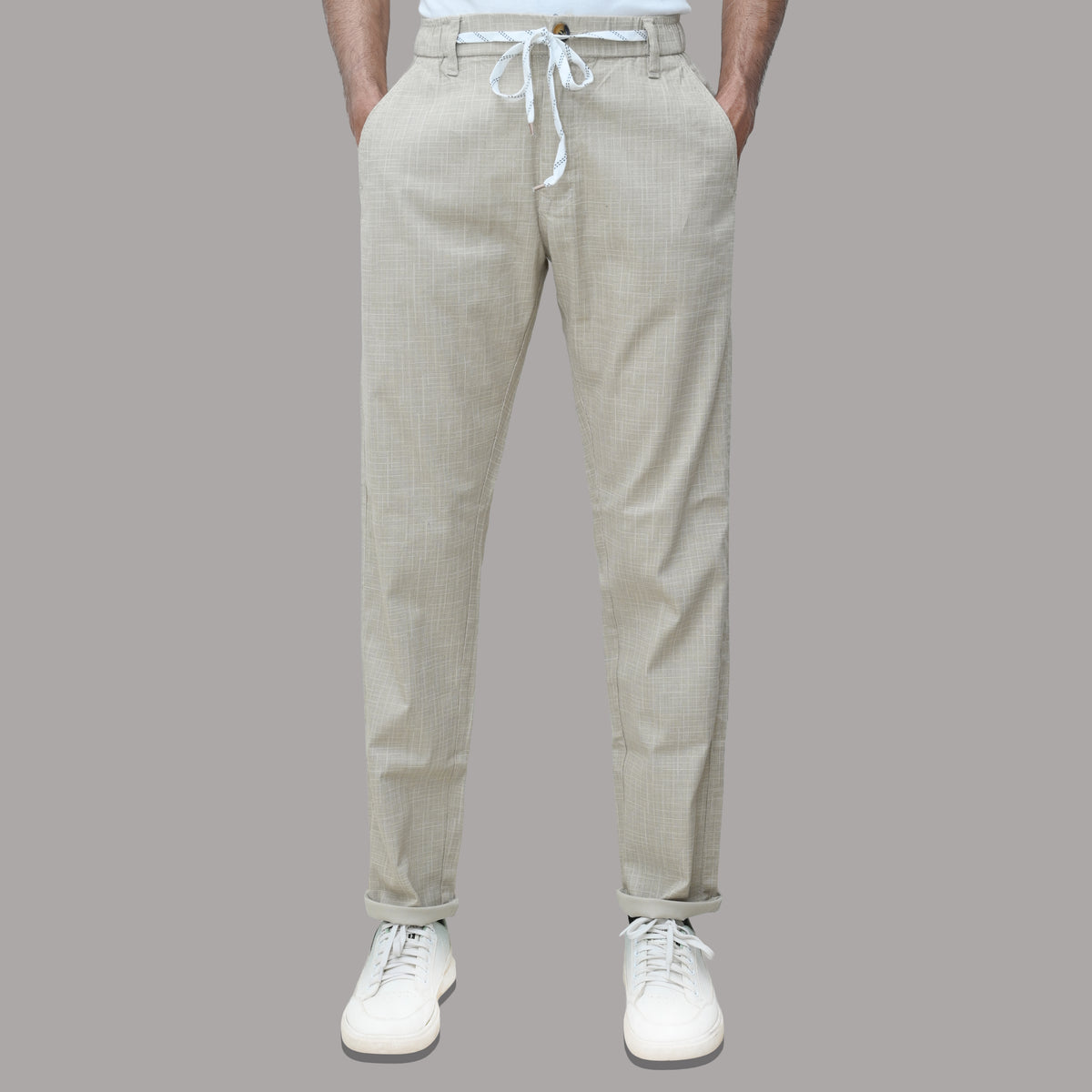 Comfort Fit Men's Linen Blend Lower
