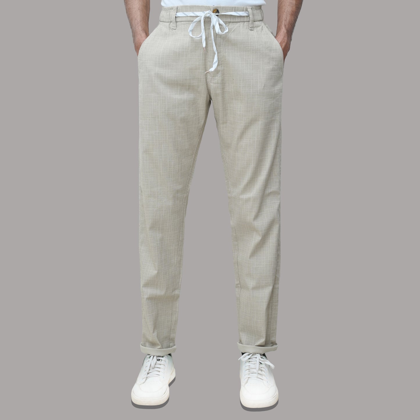 Comfort Fit Men's Linen Blend Lower