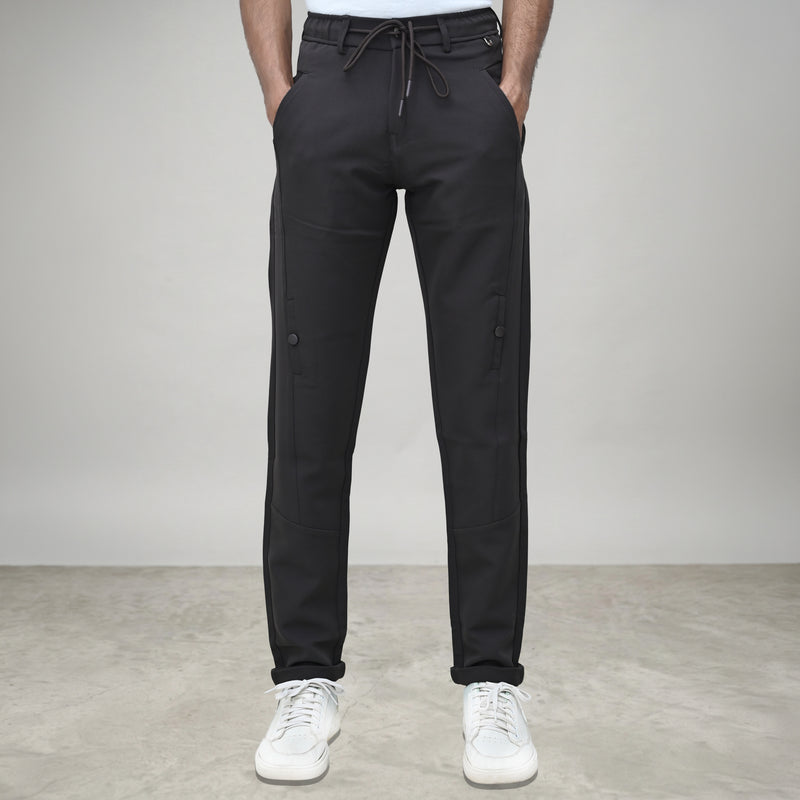Relaxed Fit joggers with 4-Way Ultra-Stretch Lycra.