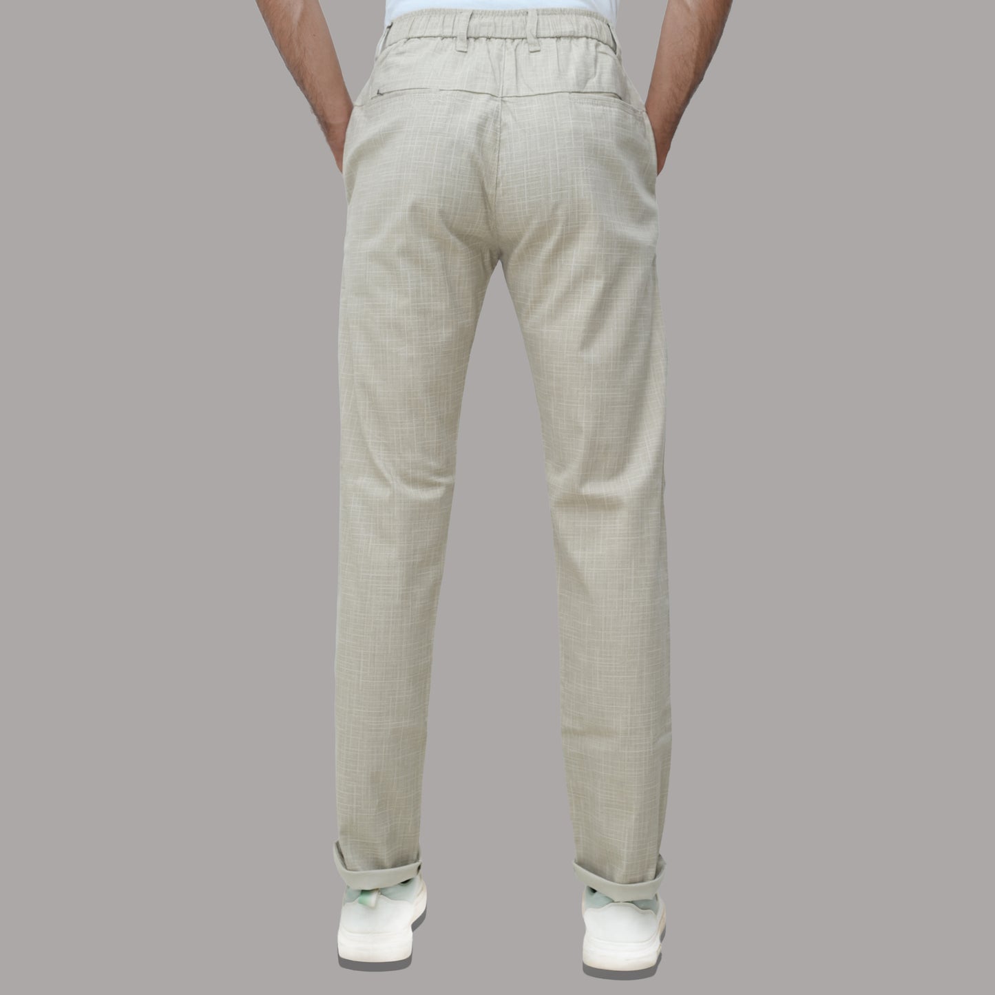 Comfort Fit Men's Linen Blend Lower