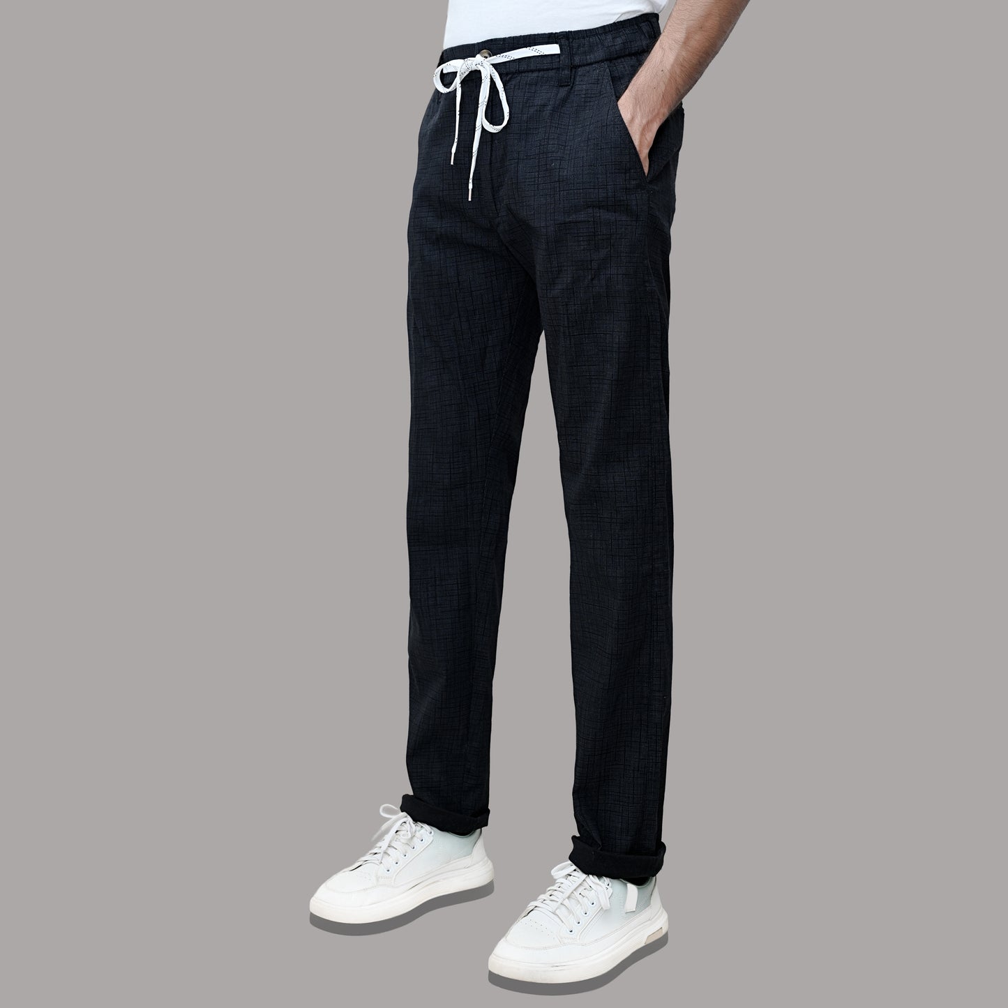Comfort Fit Men's Linen Blend Lower