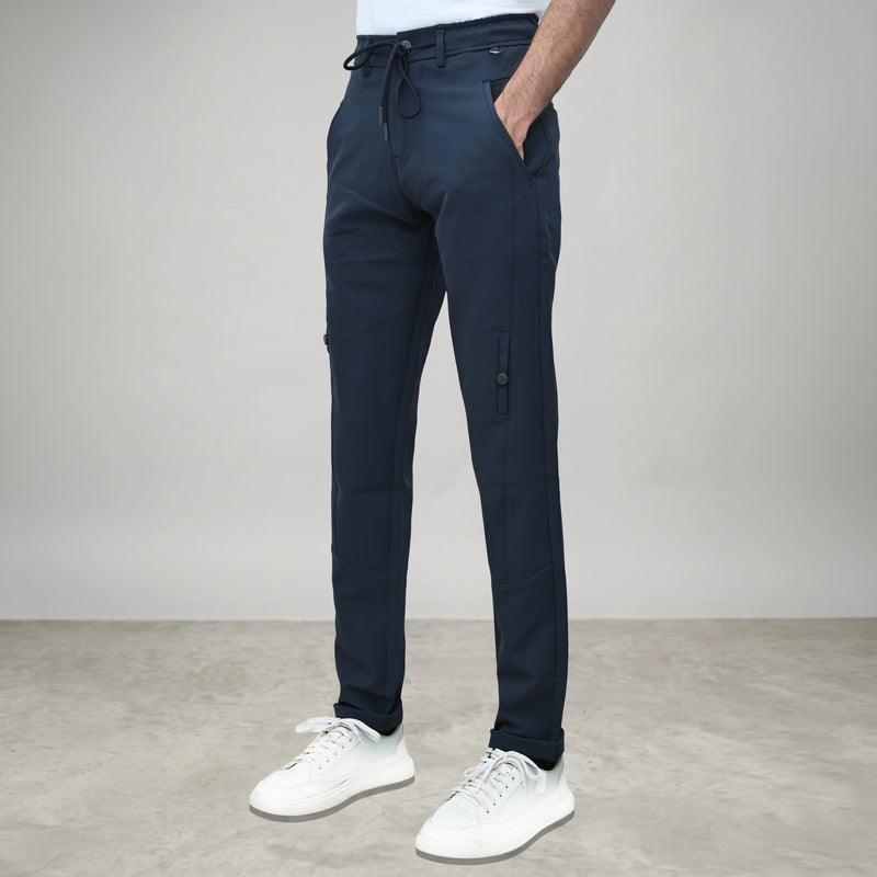 Relaxed Fit joggers with 4-Way Ultra-Stretch Lycra.