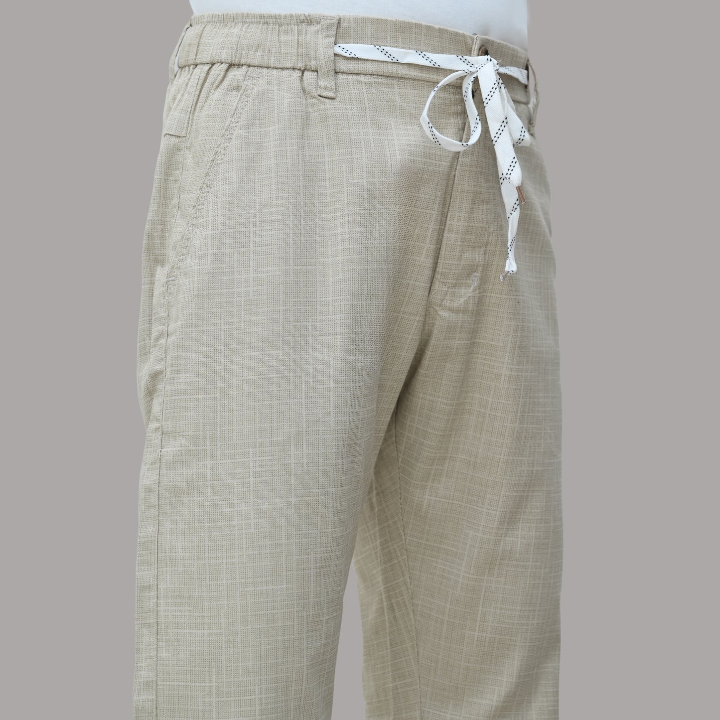 Comfort Fit Men's Linen Blend Lower