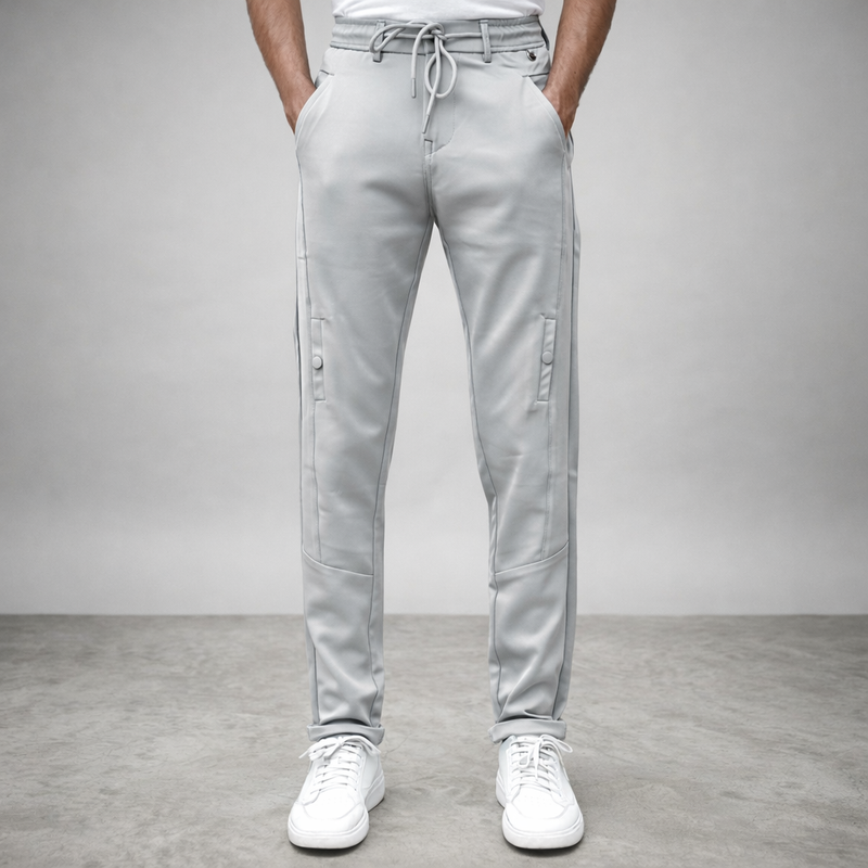 Relaxed Fit joggers with 4-Way Ultra-Stretch Lycra.