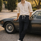 Comfort Fit Men's Linen Blend Lower