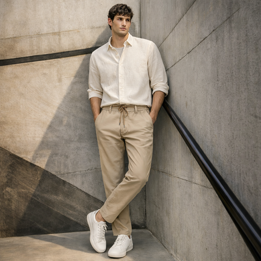 Lightweight Summer Linen Lowers