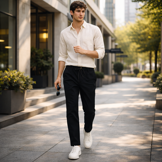 Lightweight Summer Linen Lowers