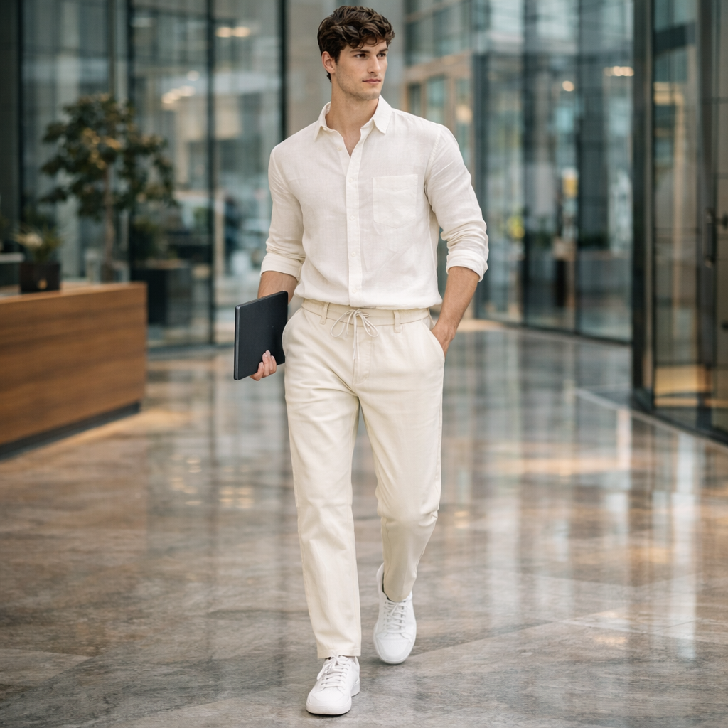 Lightweight Summer Linen Lowers