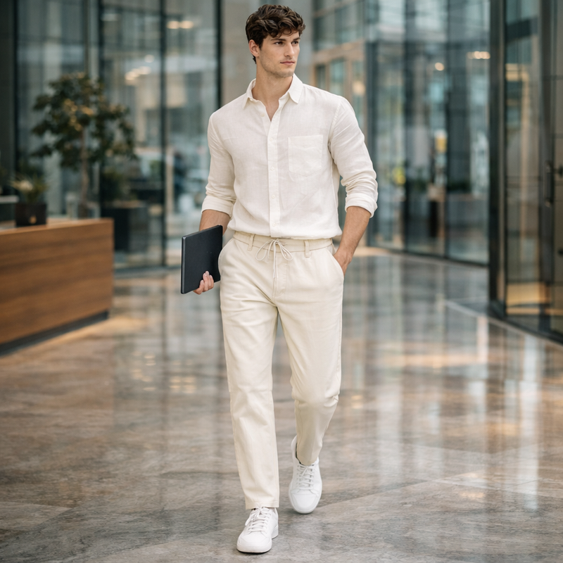 Lightweight Summer Linen Lowers