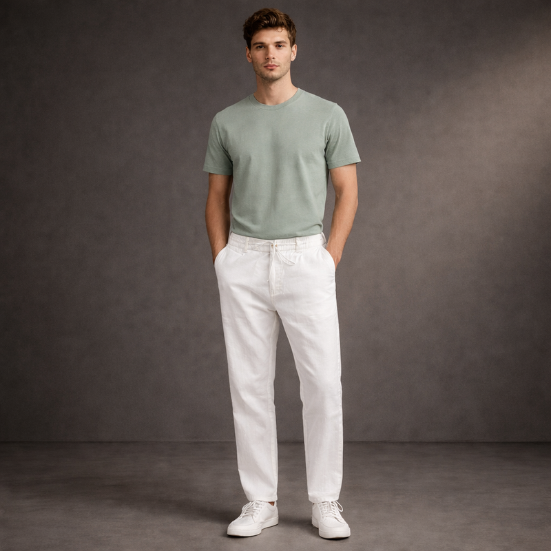 Lightweight Summer Linen Lowers