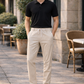 Comfort Fit Men's Linen Blend Lower